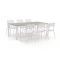 Forza Vico/Fidenza 220cm dining tuinset 7-delig stapelbaar