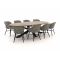 Hartman Delphine/ROUGH-Y Ellips 280cm dining tuinset 9-delig