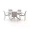 Bellagio Dranera/Lodola ø 150cm dining tuinset 6-delig stapelbaar