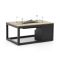 Cosiraw lounge vuurtafel 120x80x55cm