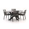 Bellagio Marudo/Furato ellips 200cm dining tuinset 5-delig stapelbaar