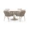 SUNS Casto/Nova ø120cm dining tuinset 5-delig