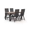 Hartman Troy/ROUGH-S 160cm dining tuinset 5-delig verstelbaar