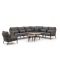 Bellagio Mineo/ROUGH-K hoek loungeset 7-delig
