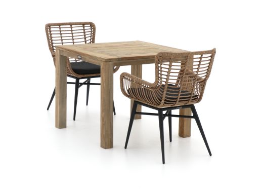Intenso Asti/ROUGH-S 90cm dining tuinset 3-delig